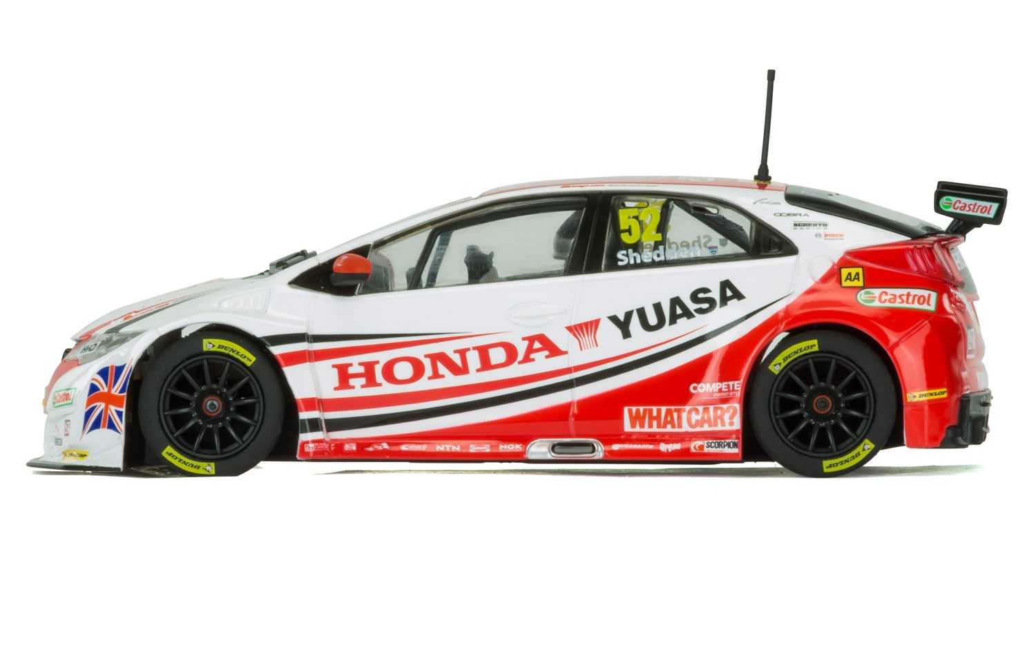 Scalextric 1:32 BTCC Champions 2014&2015 - BMW Z4 / Honda Civic C3694A - Abbildung 6