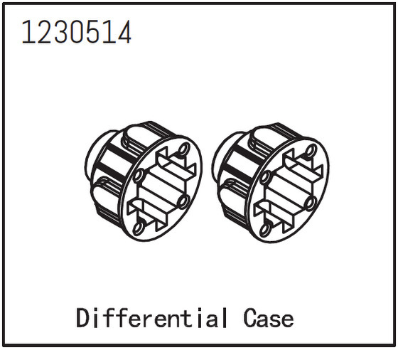 Absima Differentialgehäuse 1230514