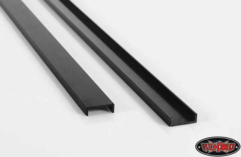 RC4WD Semi Truck Chassis Frame Rails (Black) VVV-S0083