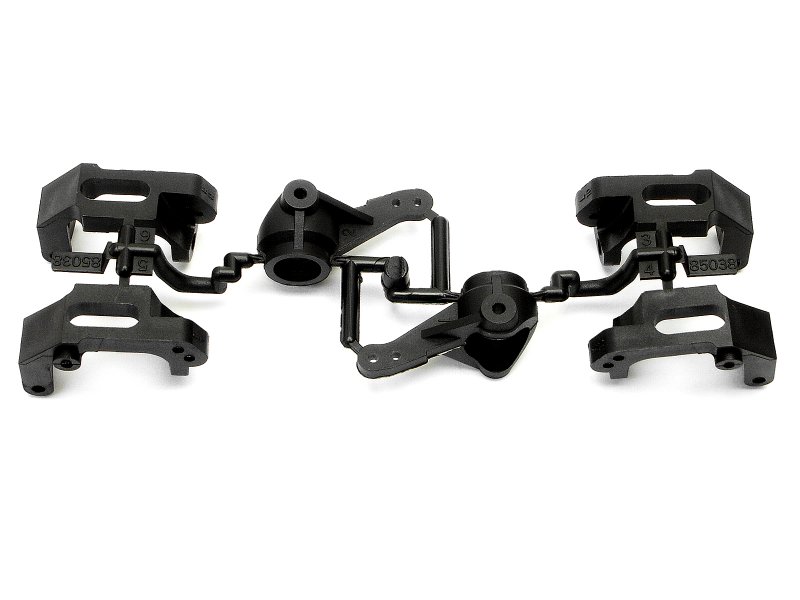 HPI Lenkhebelträgersatz (8 Grad / 10 Grad Nachlauf) 85038