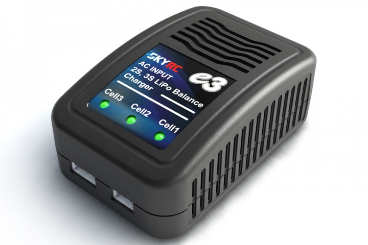 SkyRC e3 Ladegerät LiPo 2-3s 1,2A SK-100081