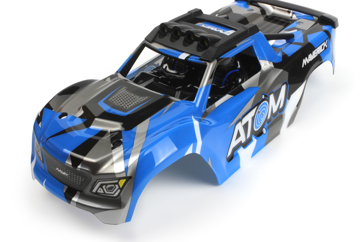 Maverick Atom Assembled Bodyshell (Blue) 150531