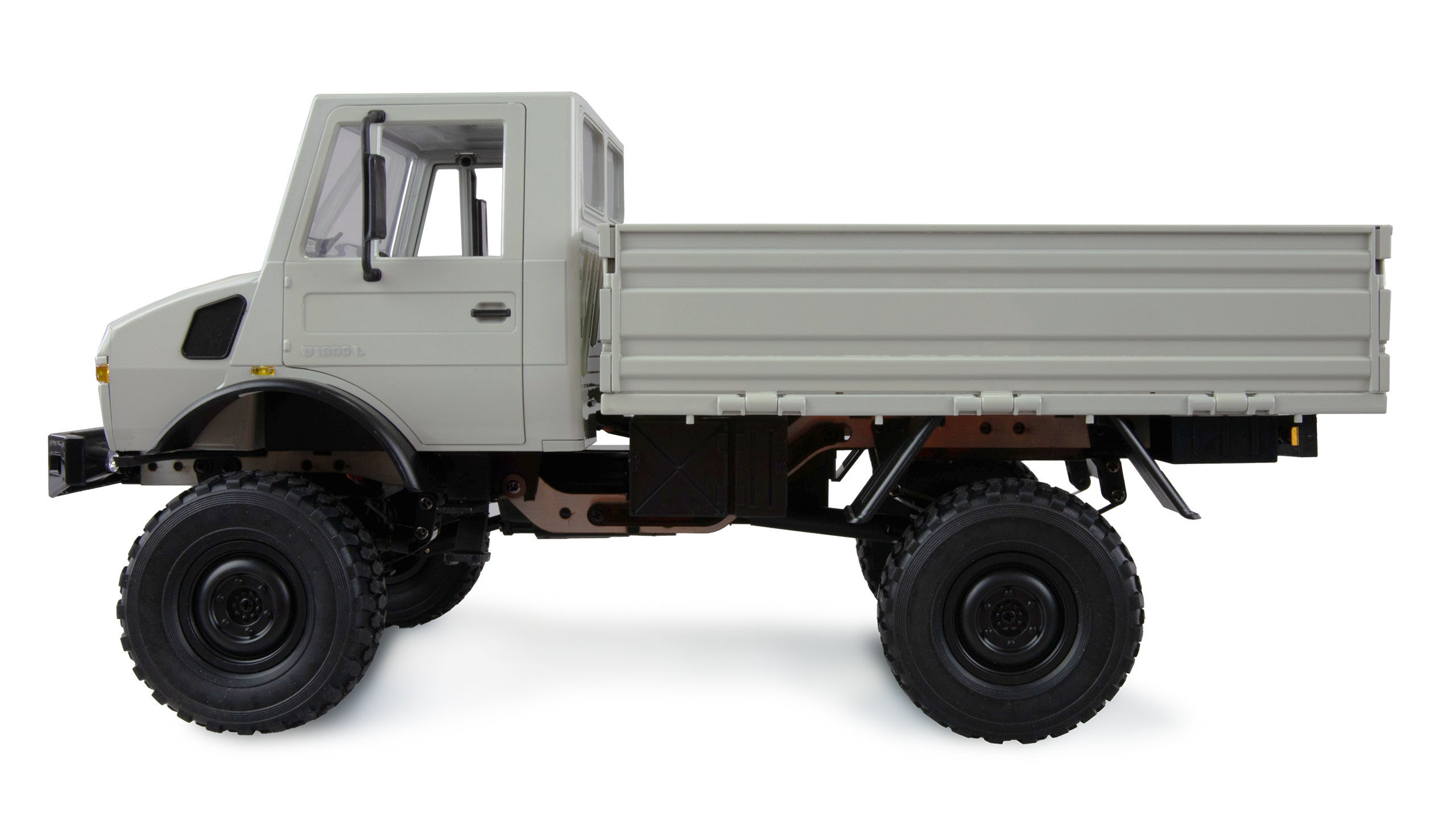 Amewi Mercedes-Benz Unimog Basic 4WD 1:12 RTR hellgrau 22631