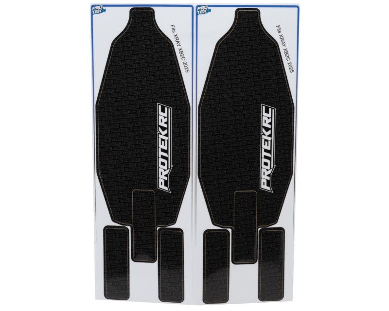 ProTek RC RC Chassis Protector (Black) (2) für XRAY XB2 2025