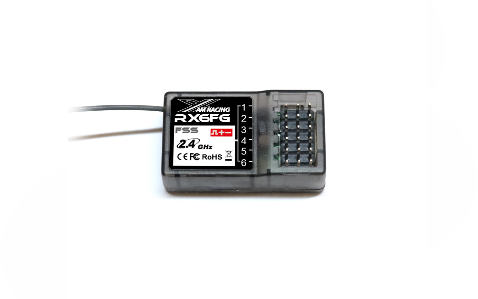 Amewi AMXRacing Empfänger RX6FG 6-Kanal 2,4GHz mit Gyro FSS 28353 28353 - Abbildung 1