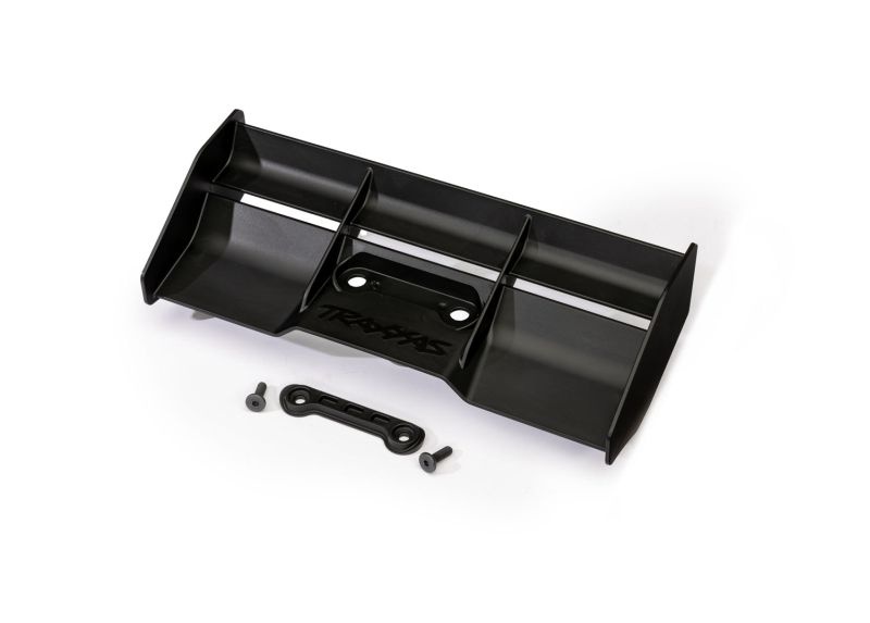 Traxxas Rennflügel samt Scheiben schwarz Jato 4x4 9019-BLK - Abbildung 1