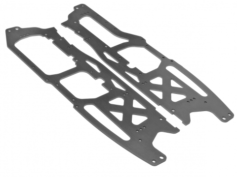 HPI Chassis Set 2.5mm (Savage Flux/Grau) 100902