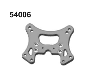 Amewi 54006 Dämpferbrücke vorne (blau) Pitbull X 54006