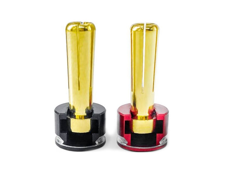 H-SPEED Stecker 5mm mit LP Kühlkörper / Griffstück HSPP032