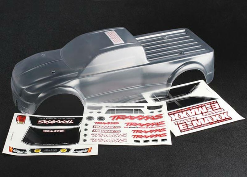 Traxxas Karosserie E-MAXX BL klar 3915