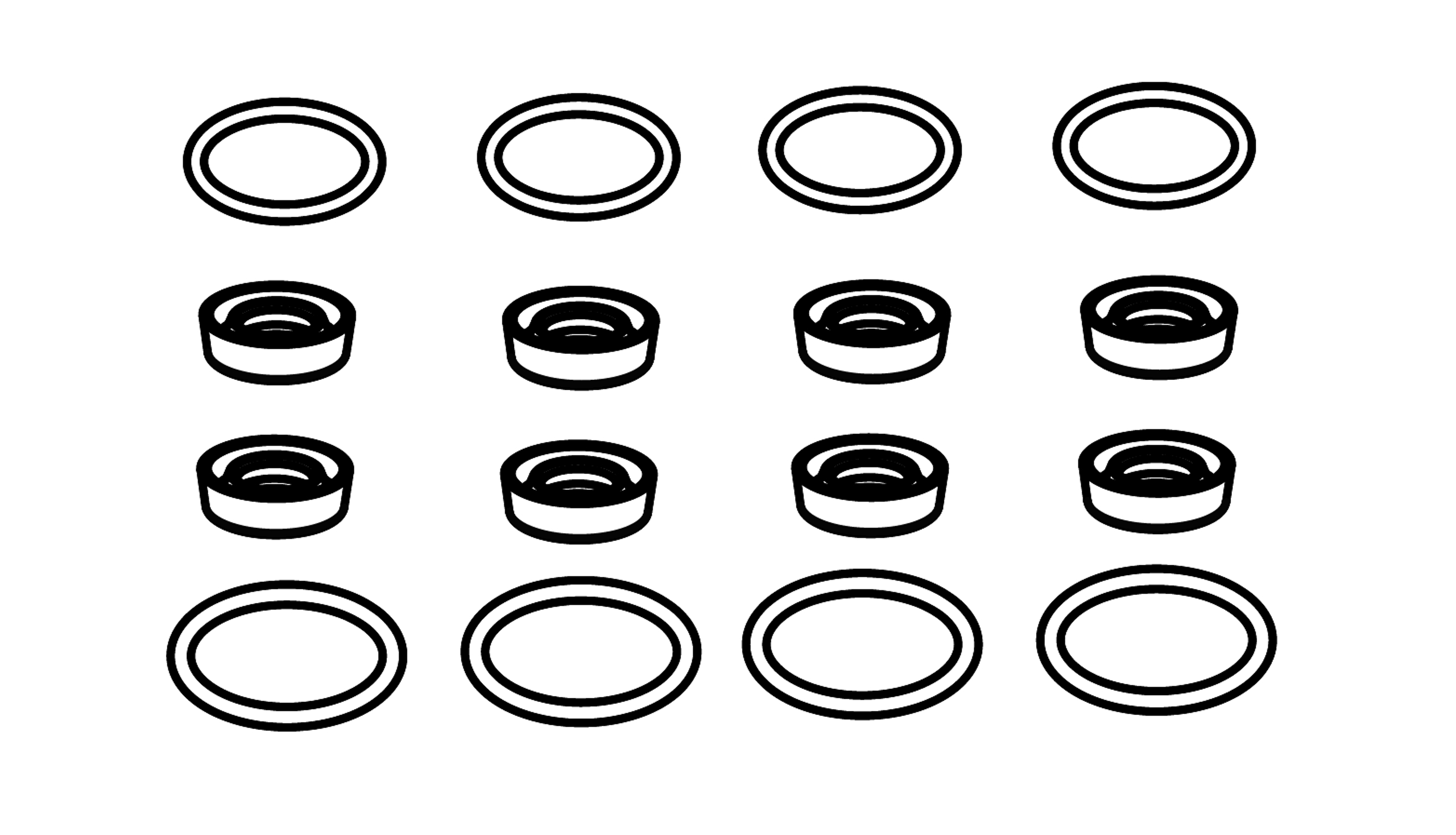 Amewi O-Ring Set Stoßdämpfer 17223043