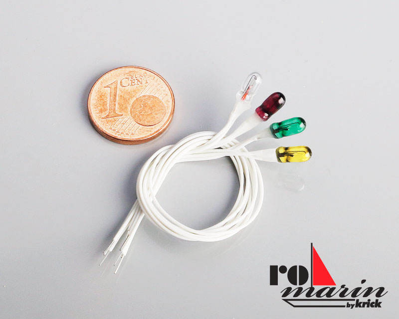 ROMARIN Glühlampen grün 6V D3 mm (VE2) RO1656