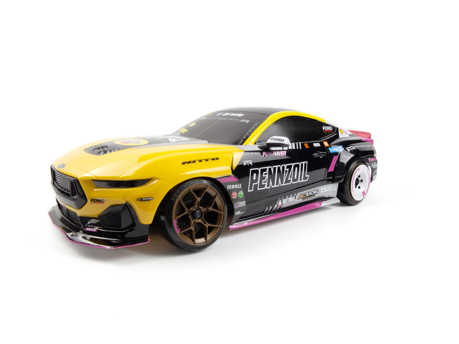 HPI Stage-D10 Flux Ford Mustang GT RTR S650 - B.Hobson Brushless Drift RC-Car 161009 - Abbildung 1