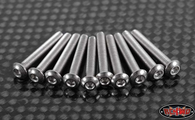 RC4WD Button Head Cap Screws M3 x 20mm (10) Z-S0978