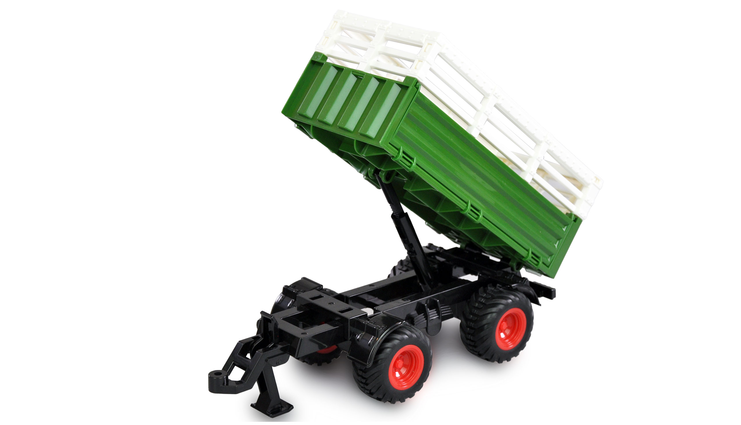 Amewi RC-Traktor mit Viehtransporter 1:24 RTR grün 22636
