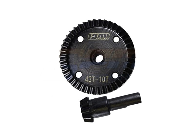 GPM Diff- und Kegelzahnrad Cr-Stahl 43Z/10Z ARRMA Kraton, Talion, Outcast, Notorius 6s MAK1043TSNBK