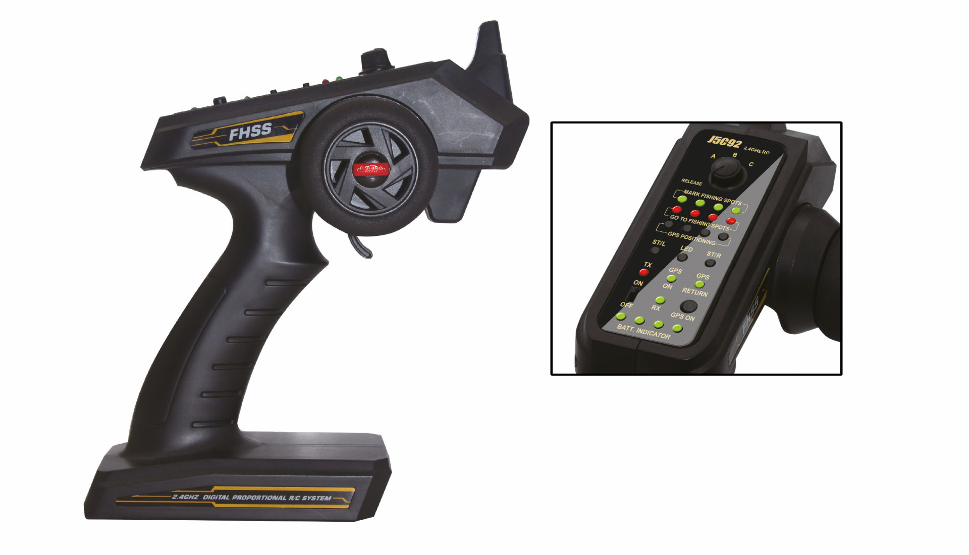 Joysway Baiting 2500G V2 GPS Futterboot 2,4GHz RTR 26104 - Abbildung 4