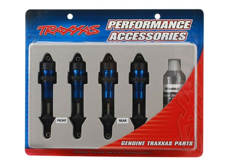 Traxxas GTR Dämpfer (blau) (4) 5460A