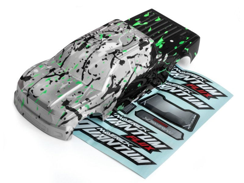 MAVERICK Quantum MT Karosserie Silber/Grün / Body 150174