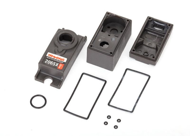 Traxxas 2063X Servogehäuse+Dichtung für 2065X - Abbildung 1