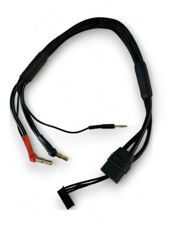 H-SPEED Ladekabel 2-4s mit Balancer, Goldkontakt 4/5MM, XT90/XH HSPC055