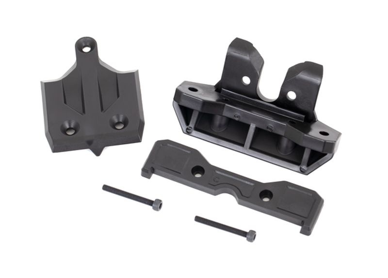 Traxxas Bumper Skid-Platte & Tie-Bar-Halterung hinten + Schrauben 9536