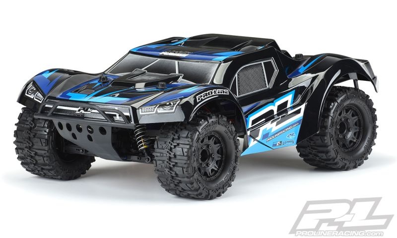 Pro-Line Flo-Tek MonsteFusion Karo schwarz lackiert / Pre-Cut 3498-18