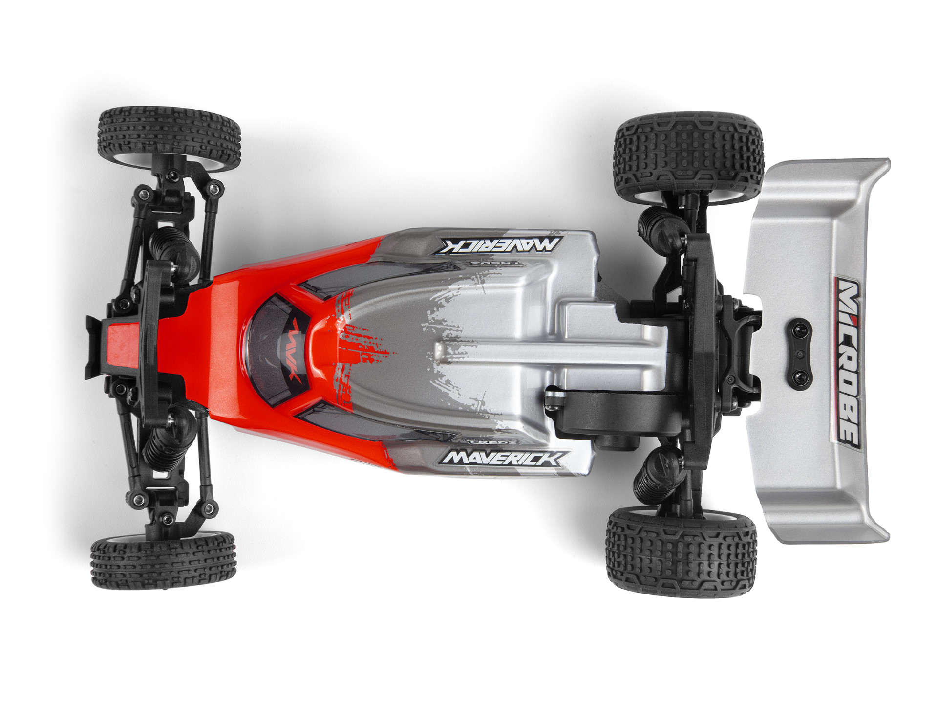 Maverick Microbe 1/24 4WD Mini Elektro Buggy Rot 150801 - Abbildung 2