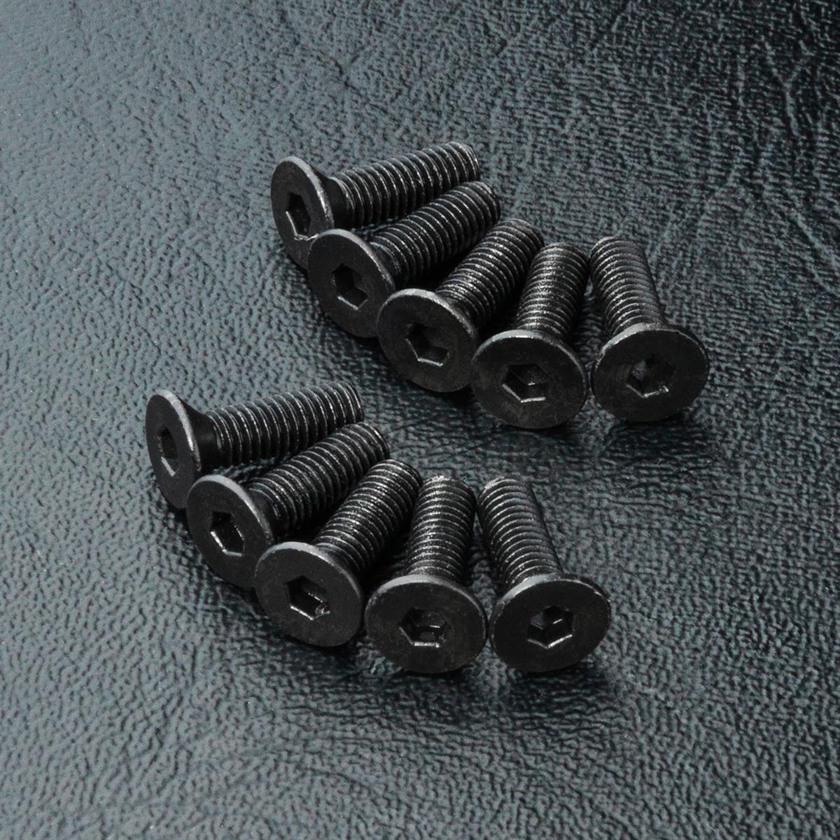 110052 Senkkopfschraube Innensechskant M3x10mm (10 Stück)
