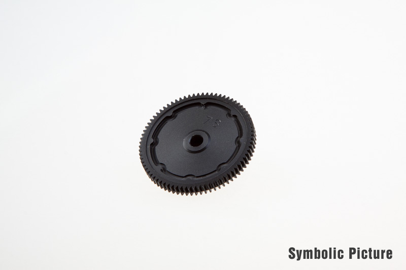 RW48K76 Hauptzahnrad 48dp 76Z für KYOSHO RB6/DB1/FS2 - Abbildung 3