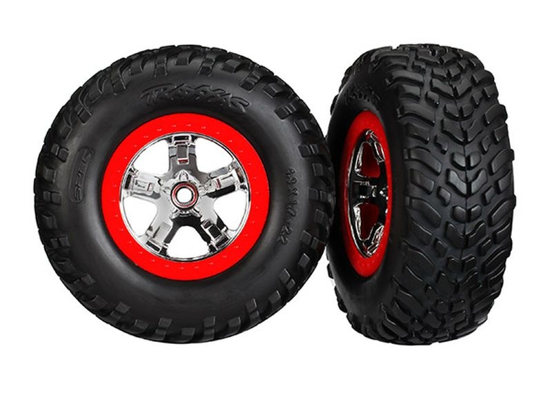 Traxxas Reifen+Felge montiert 2.2/3.0 5887