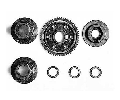 Tamiya 50506 F101-F104 G-Teile Hauptzahnrad M0,6/63Z 300050506