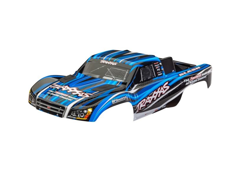 Traxxas Karo Slash 4x4 blau Clipless  6910-BLUE