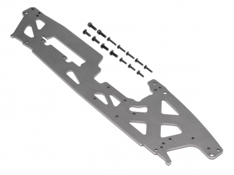 HPI TVP Chassis (rechts/Grau/3mm) 108940