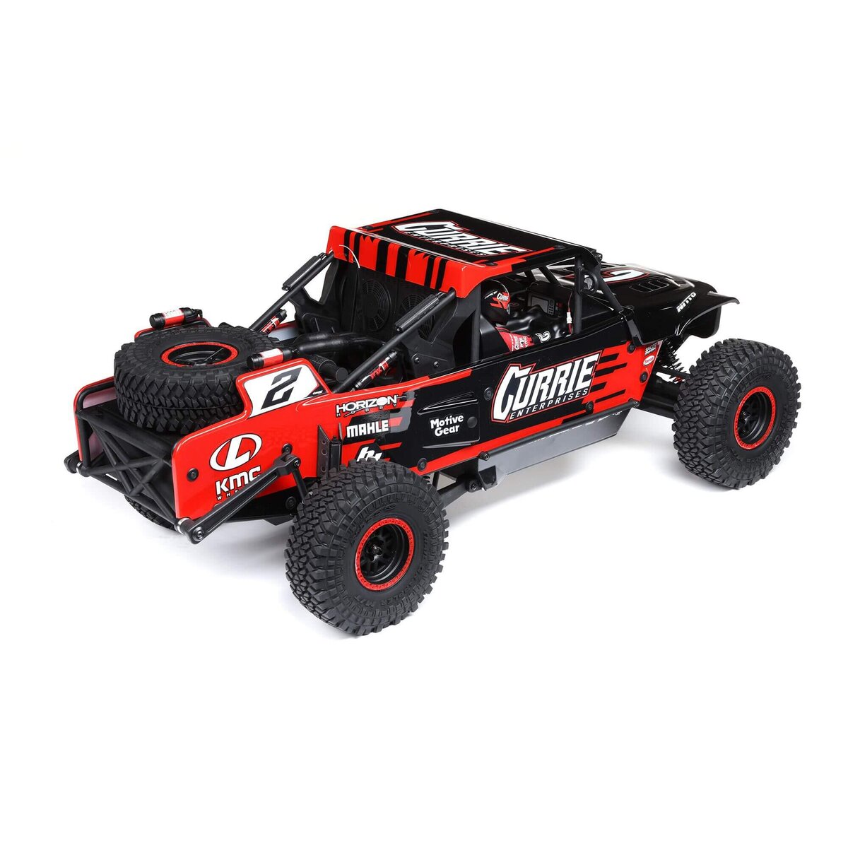 Losi Hammer Rey 1/10 4WD Rock Racer RTR Rot/Schwarz LOS03030T1