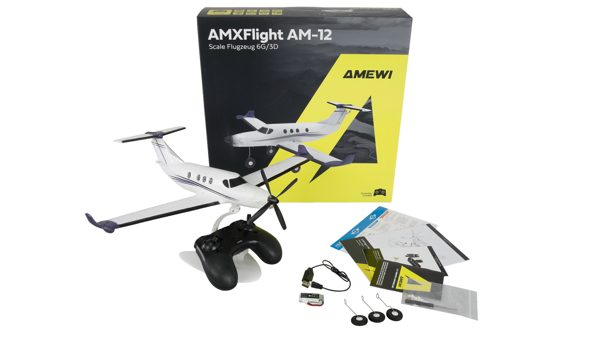 Amewi AMXFlight AM-12 450mm 6G/3D 6-Kanal RTF 24149 - Abbildung 8