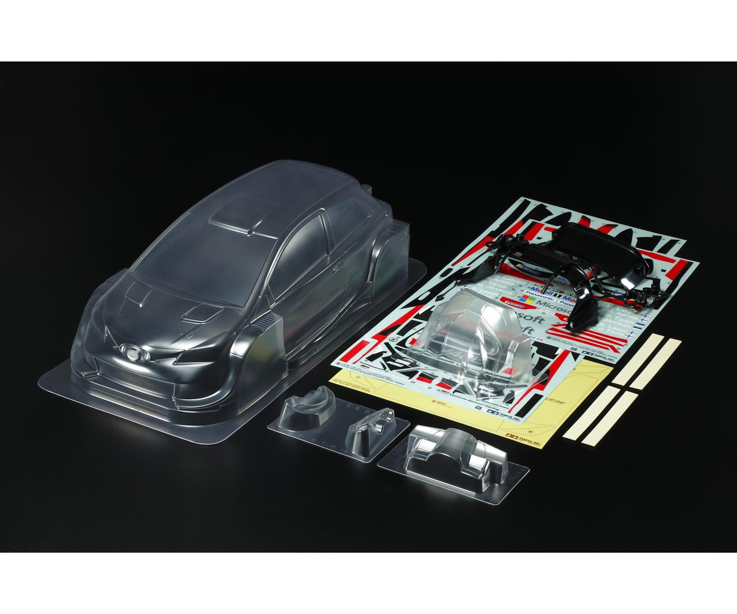 Tamiya 51608 Karosserie Satz Toyota Gazoo Yaris WRT/WRC 300051608