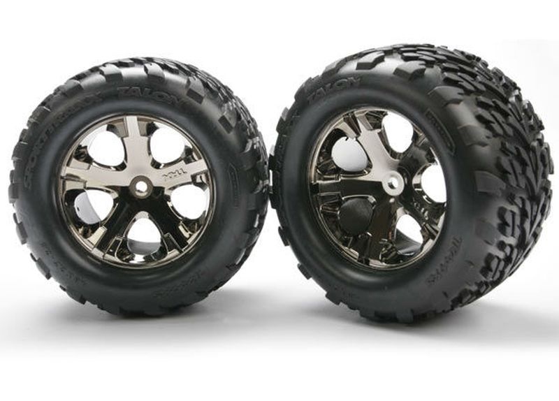 Traxxas Reifen verklebt auf Felge 3668A