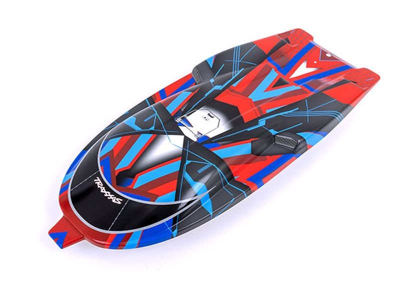 Traxxas Deckel Spartan rote Grafik 5738R