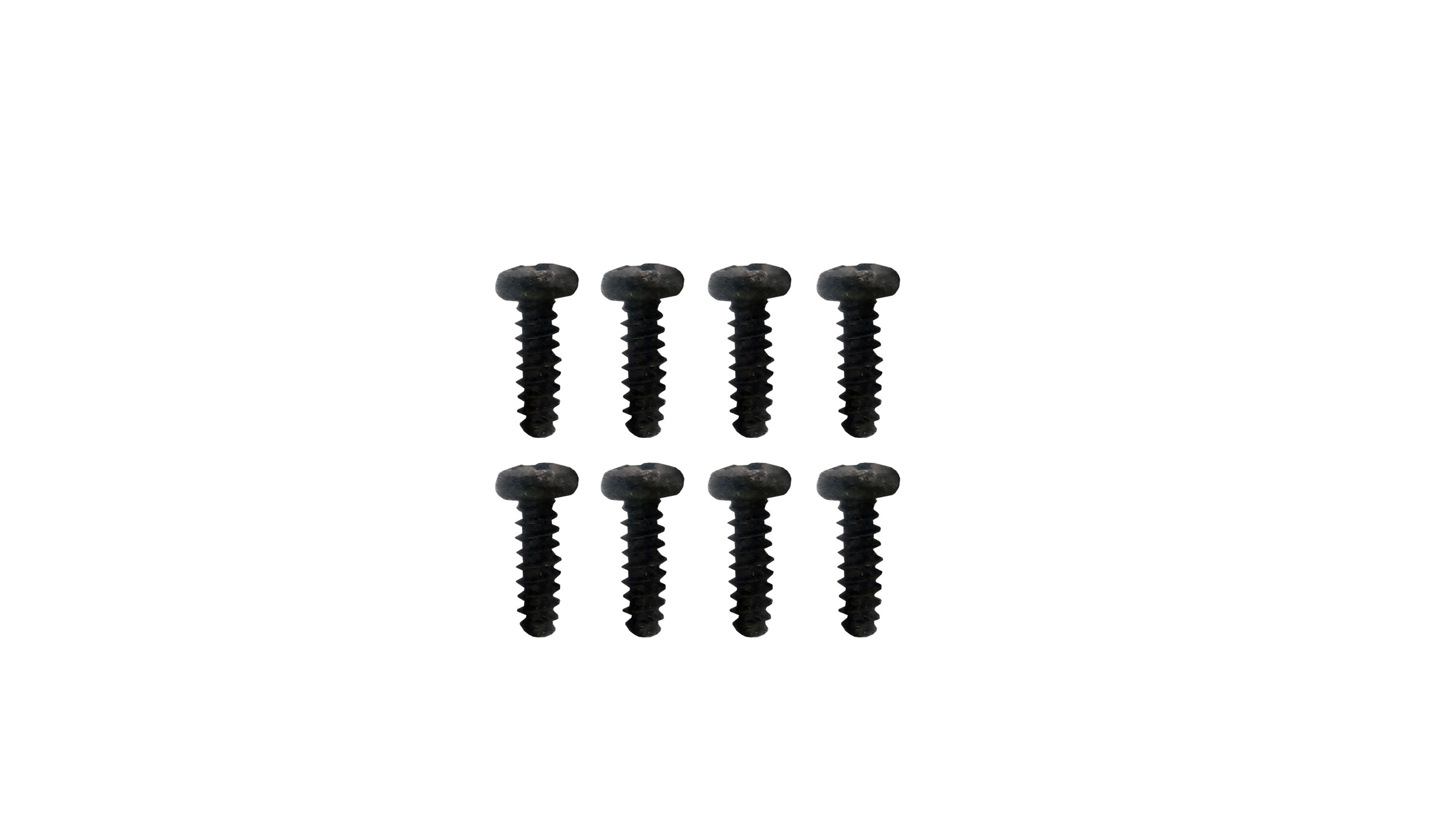 Amewi Rundkopfschrauben Schneidegewinde 3x10mm, 8 Stück 17224095