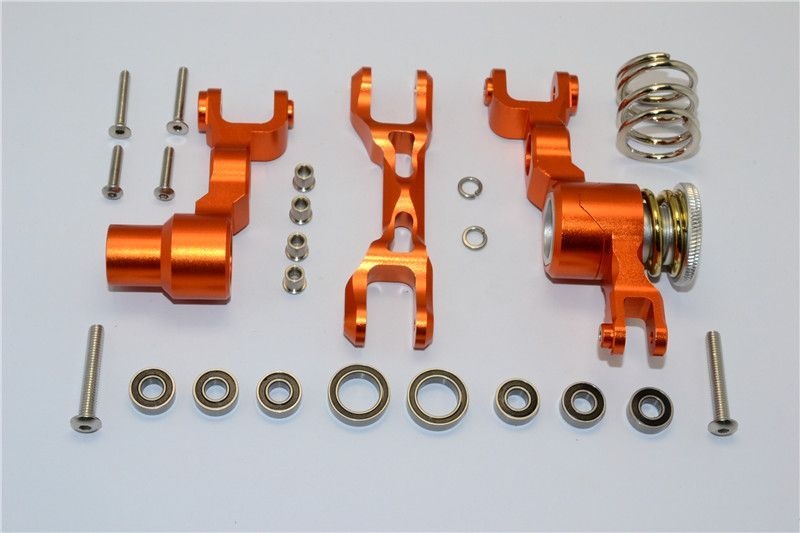 GPM Aluminium Lenk-Set orange Traxxas X-MAXX TXM048NOR