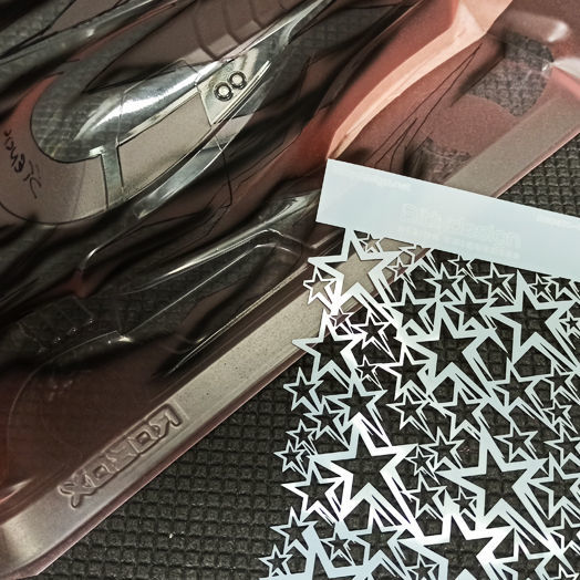 Bittydesign Vinyl stencil - Stars V1 STC-011