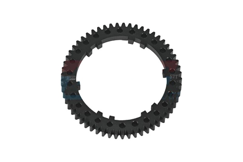 GPM Carbon-Stahl Center-Diff-Zahnrad 57Z 0.8Mod schwarz für div. ARRMA 1/8 Mojave 4S / Outcast Kraton MAM4057TSBK
