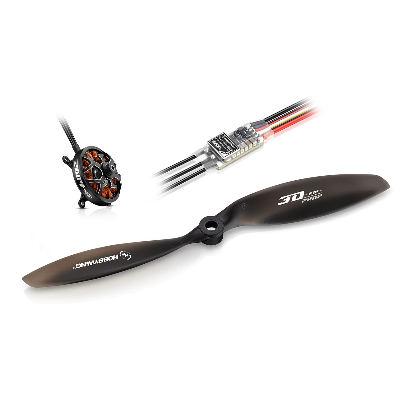 Hobbywing Platinum F3P 2D Combo 2604SL 1500kV 38060002