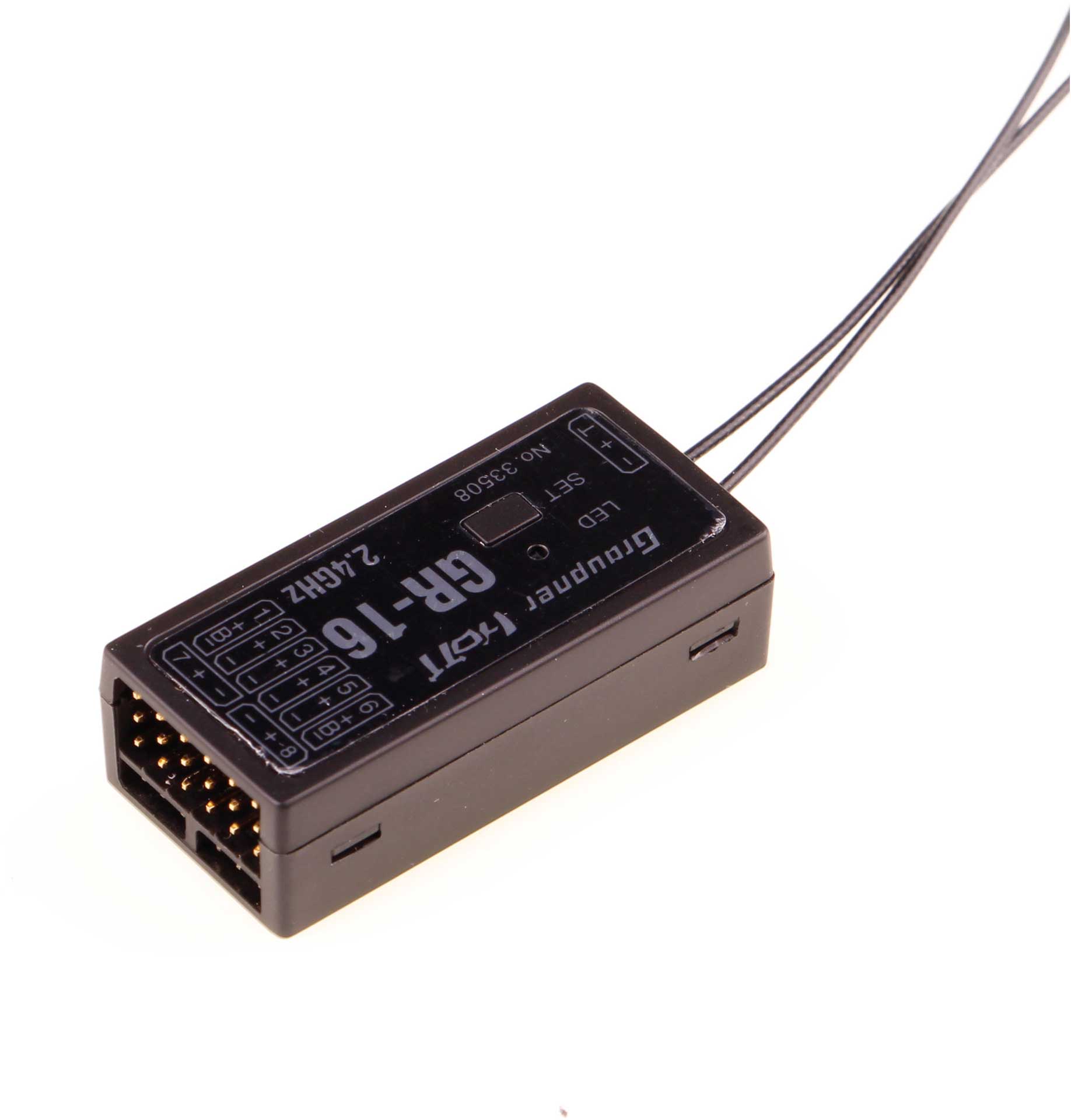 GRAUPNER GR-16 2,4GHZ HOTT 8K EMPFÄNGER 33508