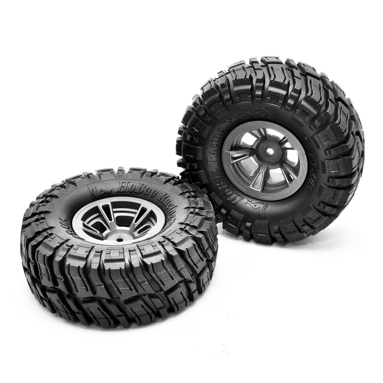 HoBao Reifen mit Felgen 1.9" verklebt (2 Stück) 230048