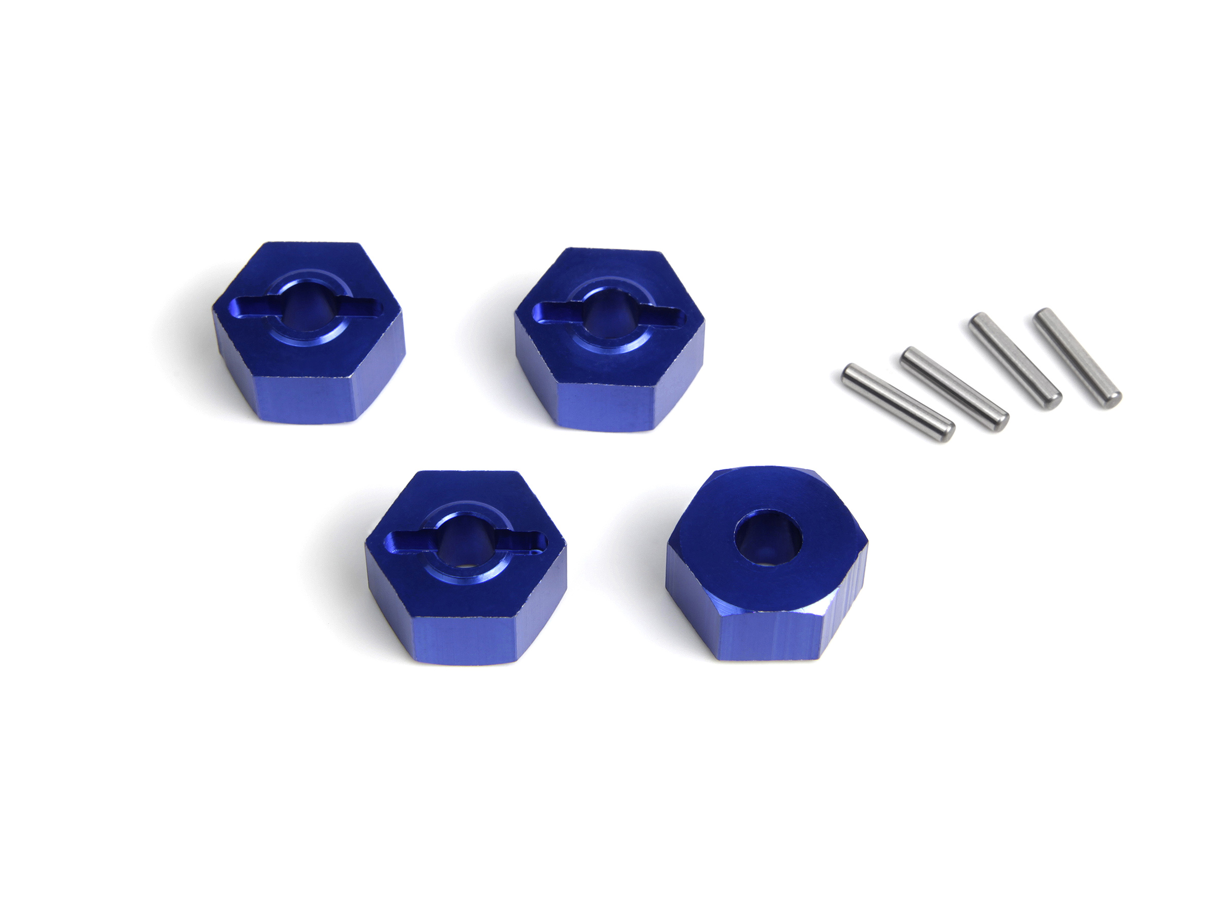 Maverick Aluminium 14mm Radmitnehmer Set (Blau/4St) 150473