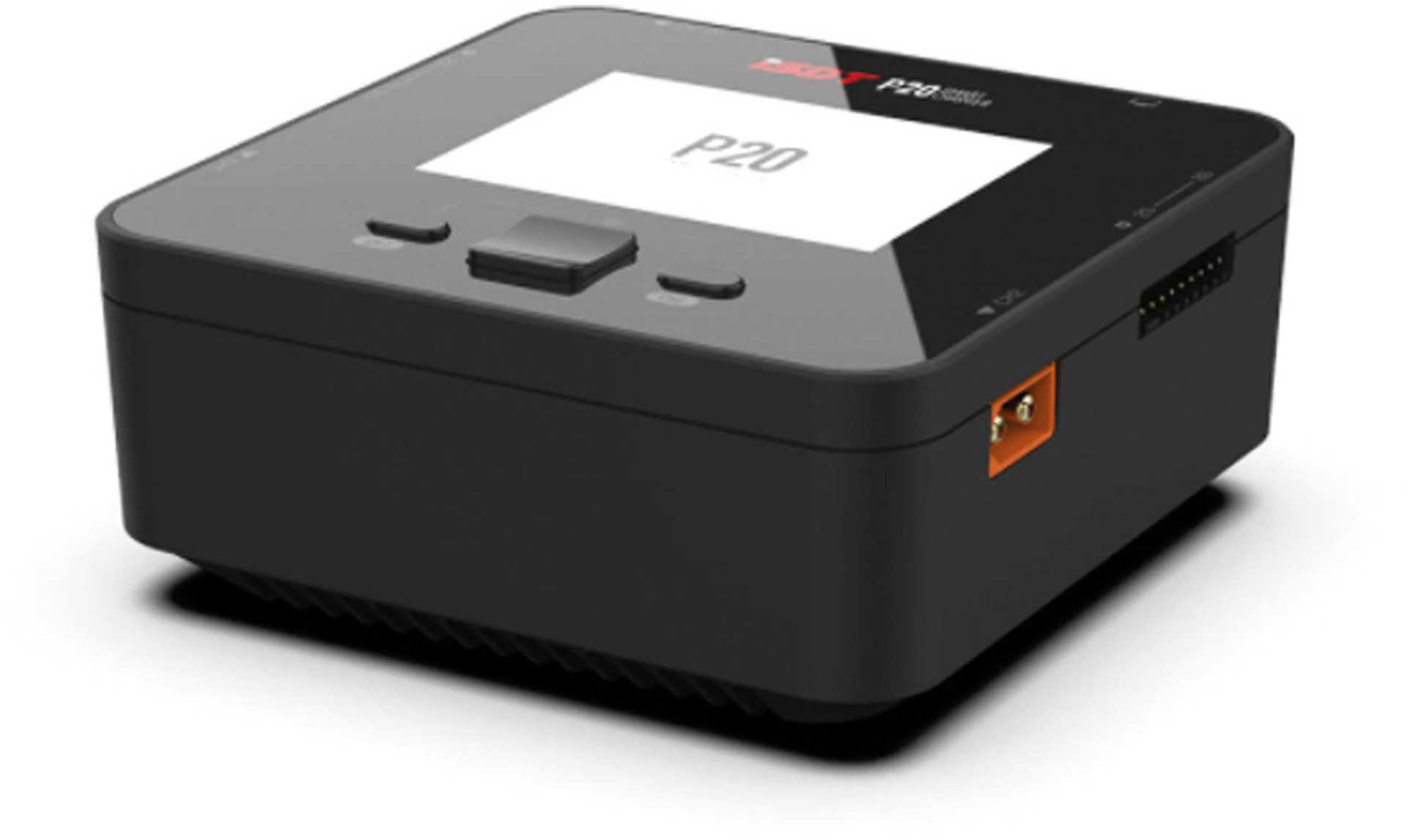 ISDT P20 Dual Smart Charger 1-8S 500W (x2) 20A (2x) 800W/35A parallel Ladegerät P20