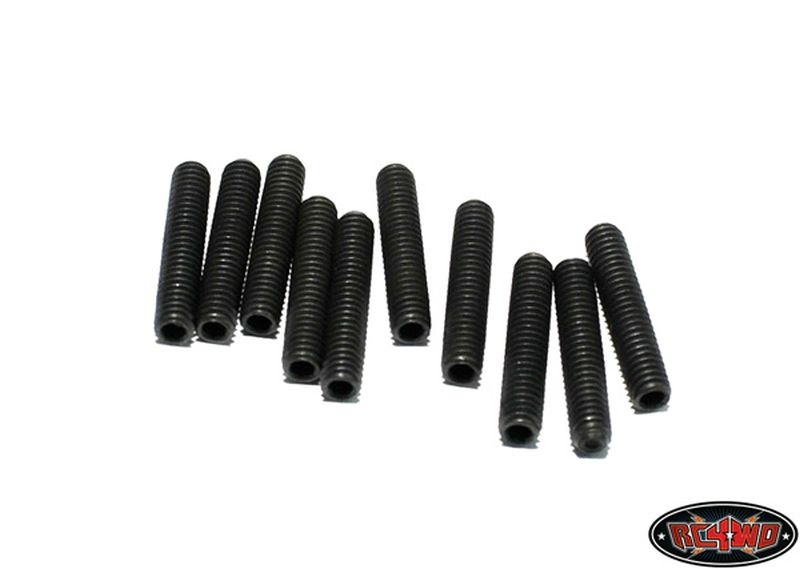 RC4WD M4 20mm long threaded shaft (set screws) (10) Z-S0030