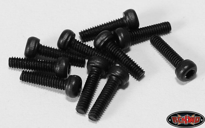 RC4WD Steel Socket Head Cap Screws M2 x 8mm (10) Z-S0750